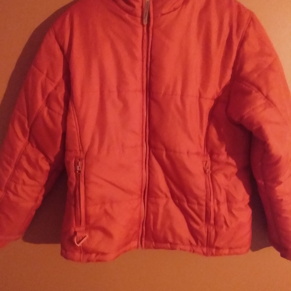 Like new army Navy red zip up jacket